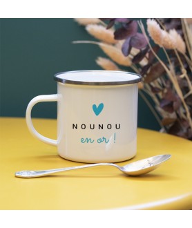 Mug – Nounou en or